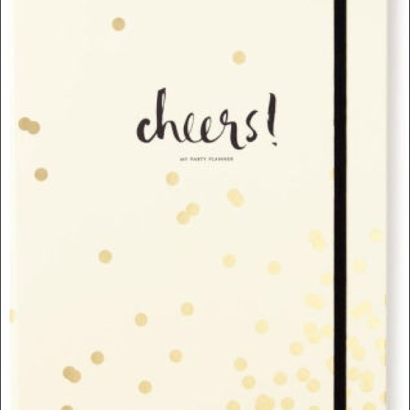 kate spade Accessories - New! Kate Spade Confetti Party Planning Book